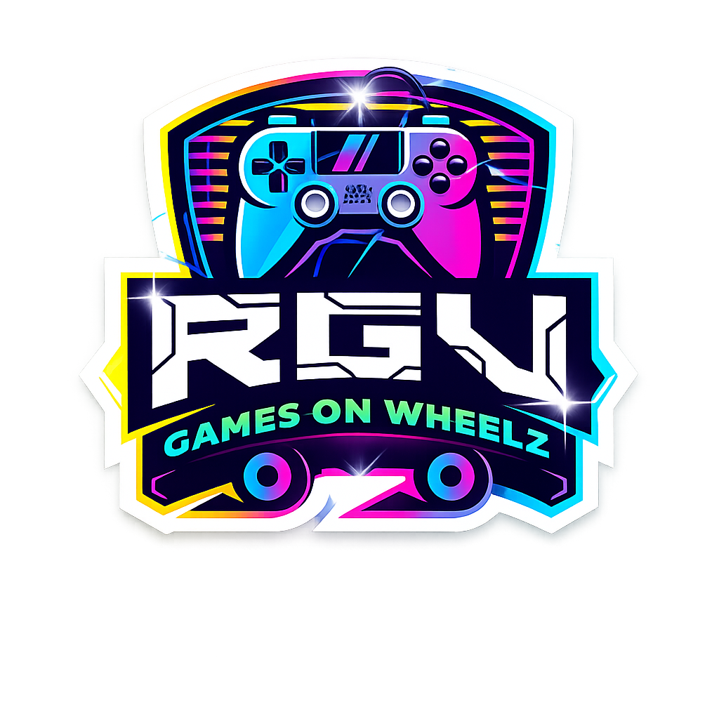 RGV Games on Wheelz logo